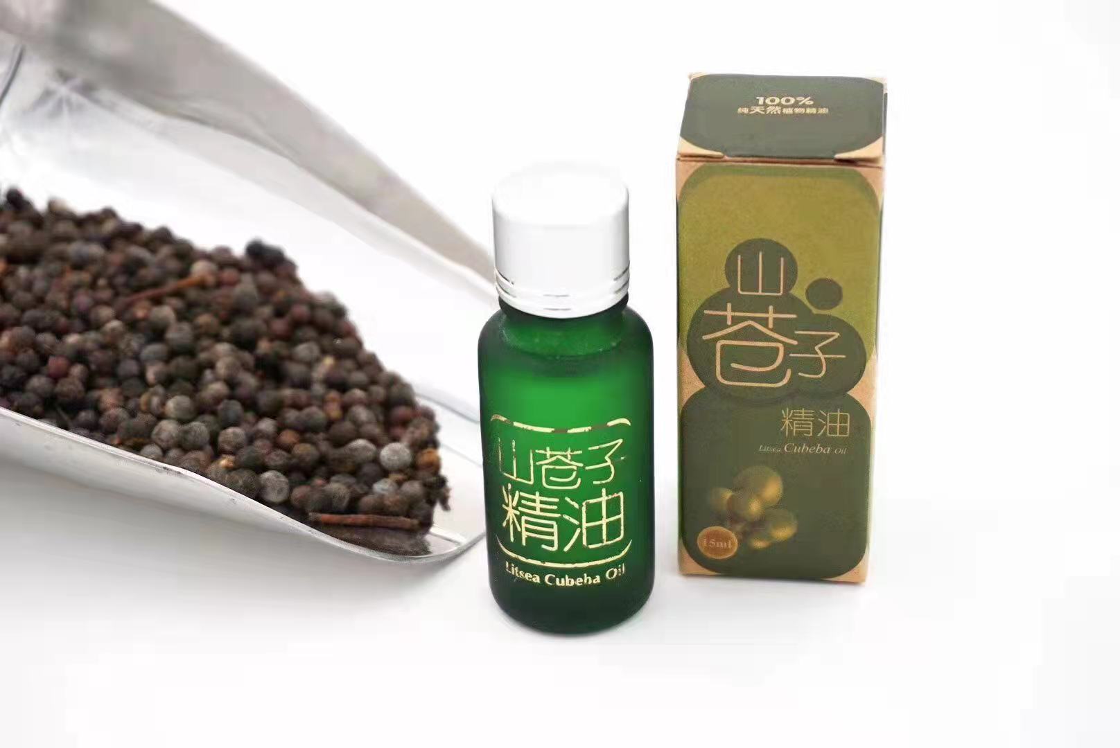 [Cumartheiripe míochaine cumhra ~ ola riachtanach Litsea cubeba]