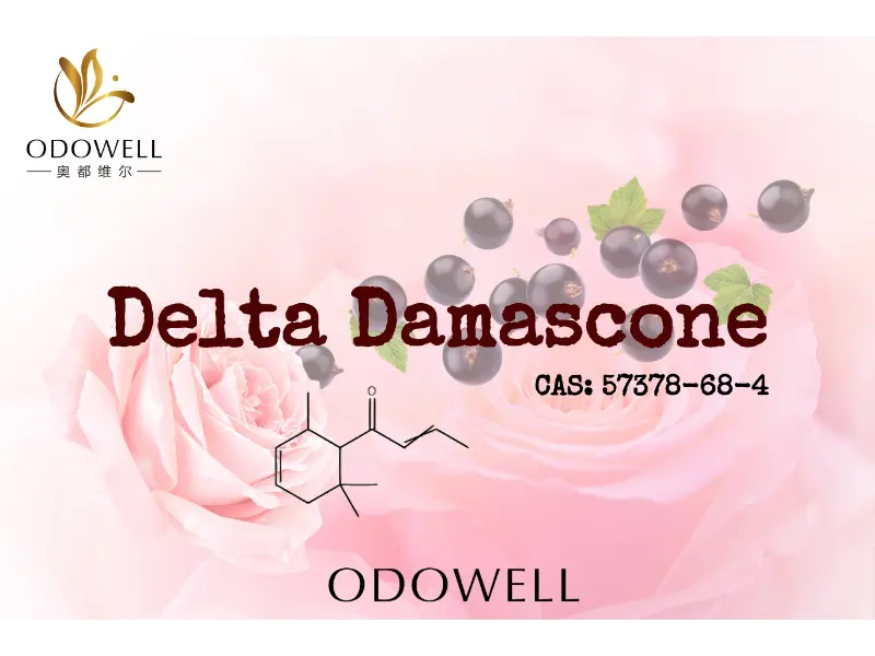 Delta Damascone – Céatóin Fruity Ard-Thionchar ODOWELL le haghaidh Dearadh Cumhráin Sofaisticiúla