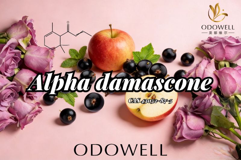 Seolann ODOWELL Alfa Damascone: Céatóin Fruity-Floral Préimh le haghaidh Nuálaíocht cumhráin